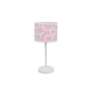 lampara de mesa rosa