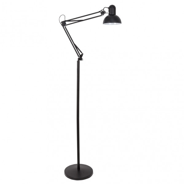 Flexo De Pie Articulable Rutilo 1xe27 Negro Mate 180x28x28 Cm 1 Decoración > Pie Salón > Pie Salón moderno
