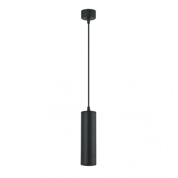 colgante drach 1xgu10 negro - Todolampara - Lámpara colgante Drach Negro 6 cm