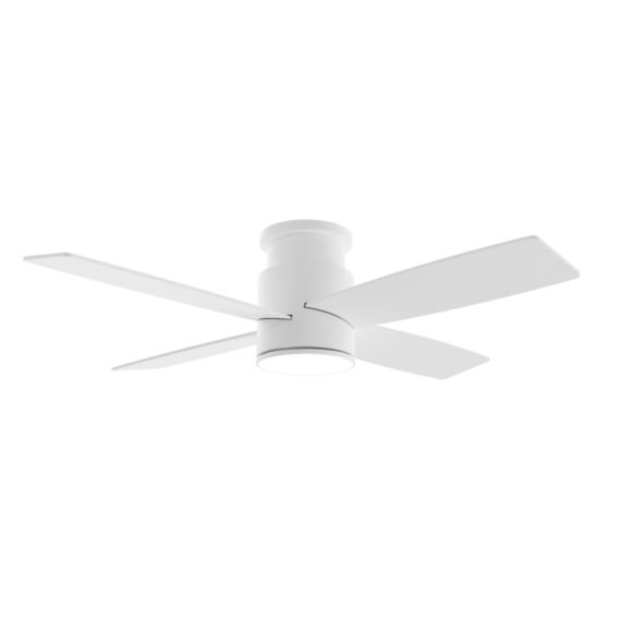 VENTILADOR 24W TARO BLANCO/MADERA Ø106