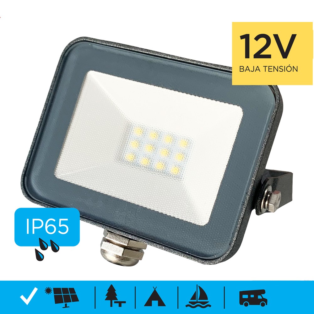 proyector led 10w 12v ip65 2 - Todolampara - Proyector LED 10W 12V IP65