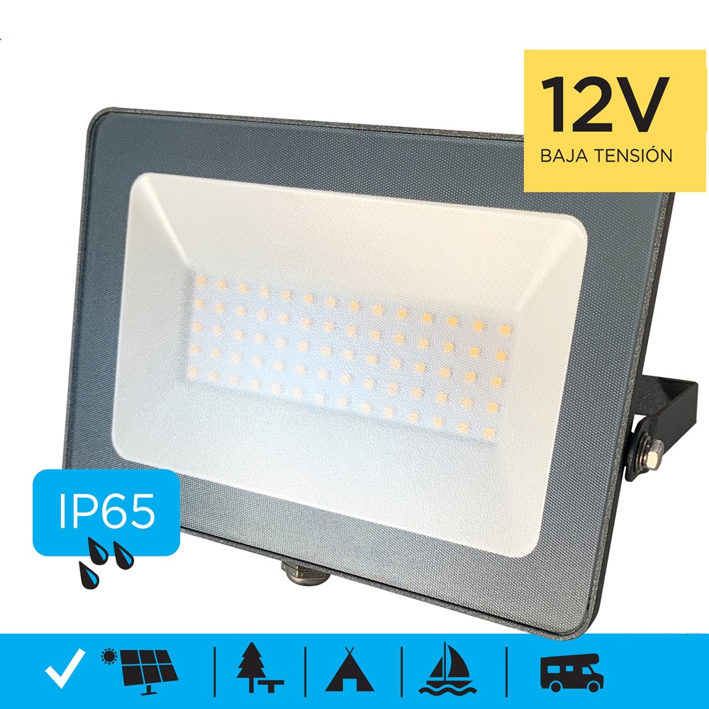 proyector led 50w 12v ip65 1 - Todolampara - Proyector LED 50W 12V IP65