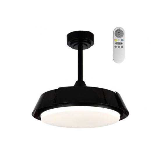 VENTILADOR 35W BATAN NEGRO Ø107