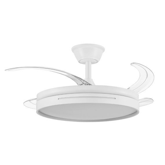 VENTILADOR 59W MICENAS BLANCO Ø108