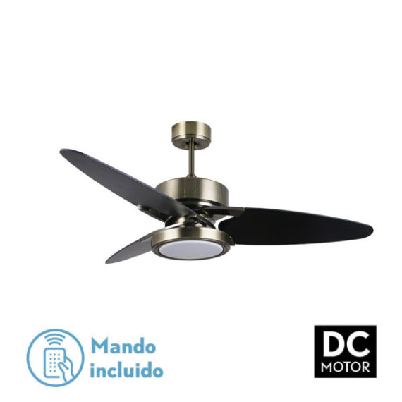 VENTILADOR 30W CROSS CUERO Ø132