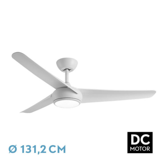 VENTILADOR 24W PATRA BLANCO Ø131