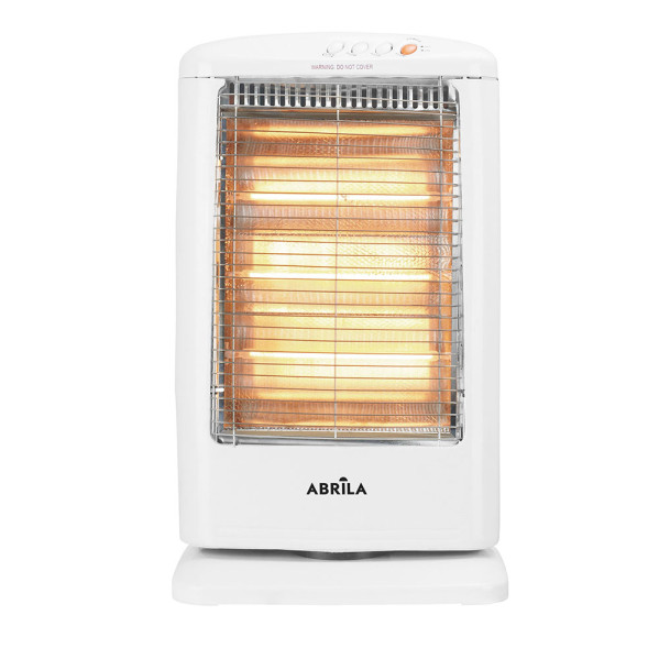 Estufa Elect.candente 1200w Blanco 3pot Oscilante 1 Calefacción Estufas