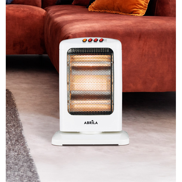Estufa Elect.candente 1200w Blanco 3pot Oscilante 2 Estufa Elect.candente 1200w Blanco 3pot Oscilante - Imagen 2