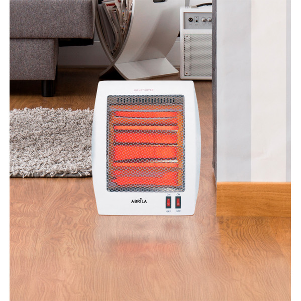 Estufa Elect.de Cuarzo Igneo 800w Blanco 2 Estufa Elect.de Cuarzo Igneo 800w Blanco - Imagen 2