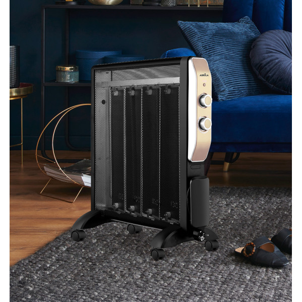 Radiador De Mica Abrigo 2000w 4elementos 3 Radiador De Mica Abrigo 2000w 4elementos - Imagen 3