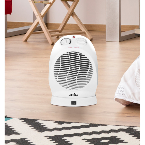 Termoventilador Elect.temple 2000w Blanco Oscilante Termostato 2 Termoventilador Elect.temple 2000w Blanco Oscilante Termostato - Imagen 2