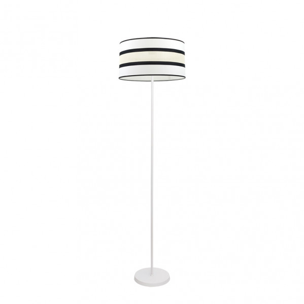 Pie Salon Karla 1xe27 Blanco/beis 149x40x40 Cm 1 Decoración > Pie Salón > Pie Salón Nature