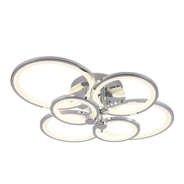 Plafon Sydney 134w 3000-4000-6500k Cromo 17x74x57 Cm 18090lm Regulable,memoria Y C.remoto 2 Plafon Sydney 134w 3000-4000-6500k Cromo 17x74x57 Cm 18090lm Regulable,memoria Y C.remoto - Imagen 2