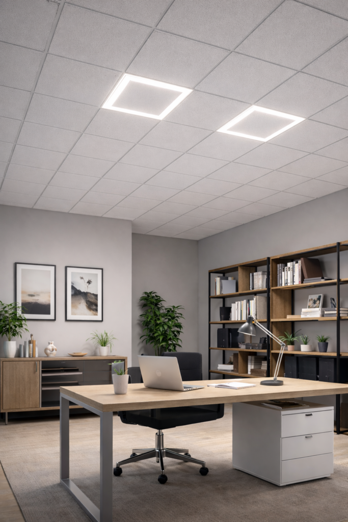 PANTALLA MARCO 60X60 BLANCO 40W 3CCT 2 PANTALLA MARCO 60X60 BLANCO 40W 3CCT - Imagen 2