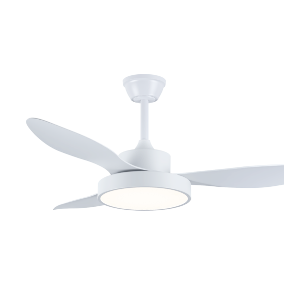 VENTILADOR DE TECHO LED ASPAS 120CM BLANCO