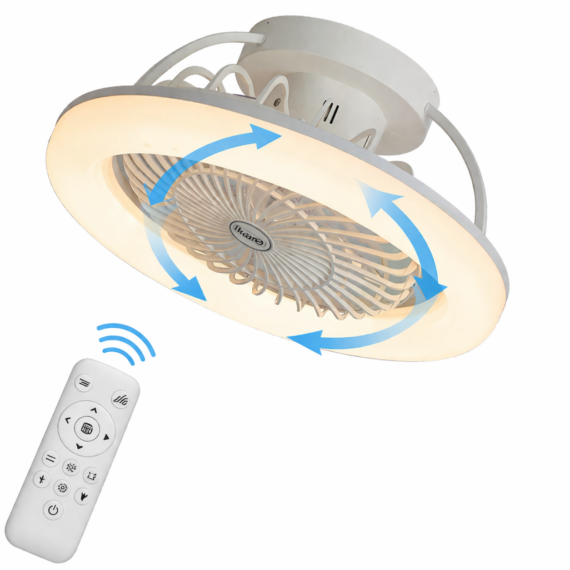 VENTILADOR 50W IKARO MOVE BLANCO Ø48cm
