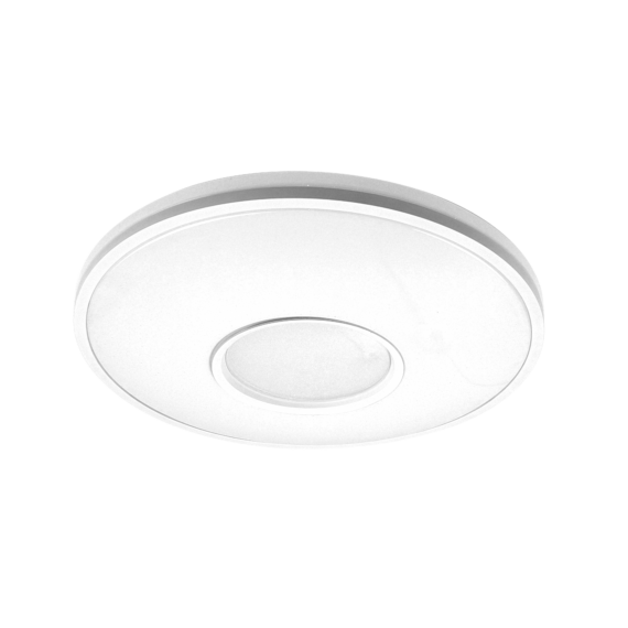 Plafon Perote 60w 3000-4000-6500k Blanco 5880lm 8x49x49cm C/remoto Y Reg.intensidad