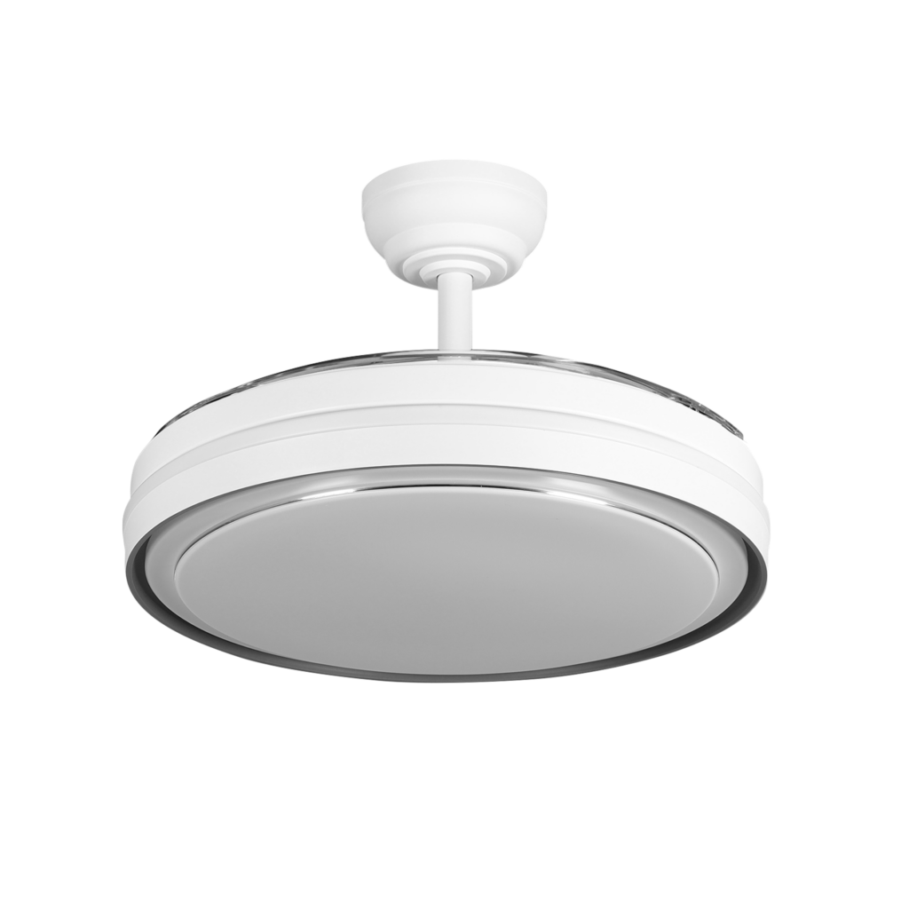Ventilador DC Siux 60W 107D BLANCO 2 Ventilador DC Siux 60W 107D BLANCO - Imagen 2